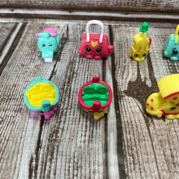 Lot of 7 SHOPKINS Italian Tour Figures Toys No Duplicates - Picture 4 of 4